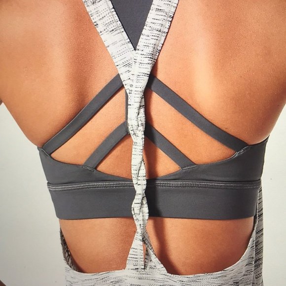lululemon athletica Tops - Lululemon Twist and Toil Tank Top and Bra Set SZ 4